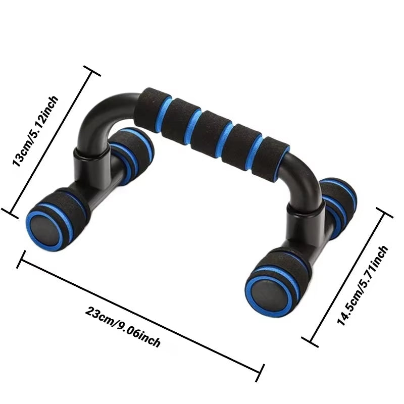 Push-Up Griffe – Rutschfeste Liegestützgriffe in H-Form für Brust-, Arm- & Core-Training 2er set | Home Fitness & Gym
