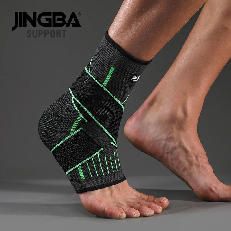 1 PCS Protective Football Ankle Support Basketball Ankle Brace Compression Nylon Strap Belt Ankle Protector