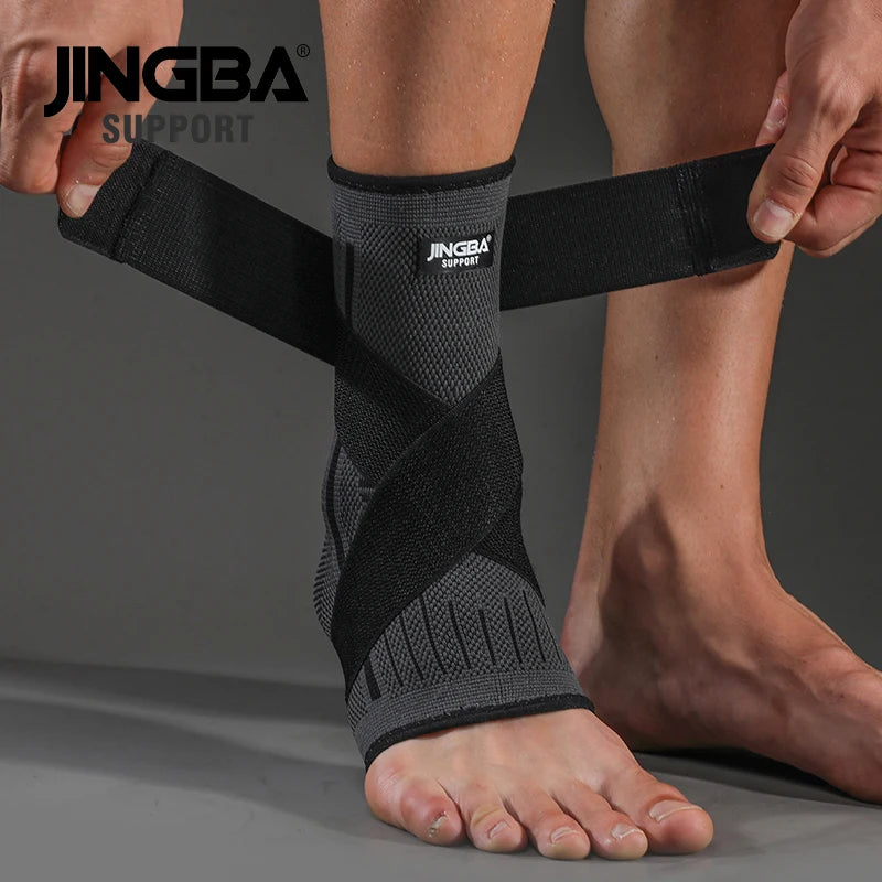 1 PCS Protective Football Ankle Support Basketball Ankle Brace Compression Nylon Strap Belt Ankle Protector