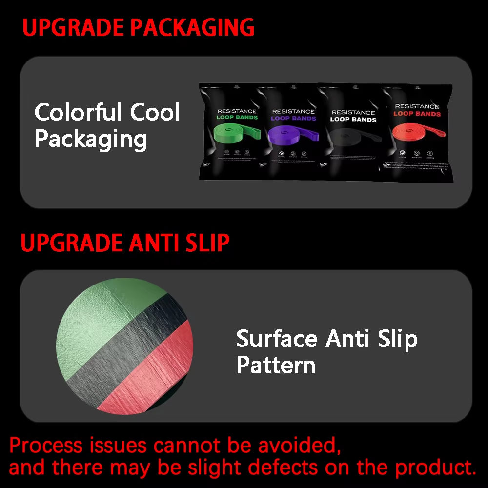 20~230Lbs Heavy-Duty Resistance Band Agility Training Workout Gym Equipment Yoga Pilates Accessories Rubber Band Home Gym