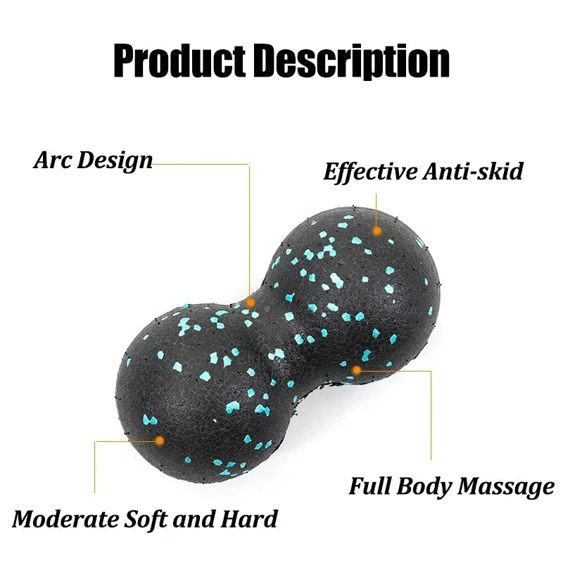 EPP Peanut Massage Ball 8 cm – Faszien- & Myofascia-Ball für Tiefenmassage, Regeneration & Schmerzlinderung