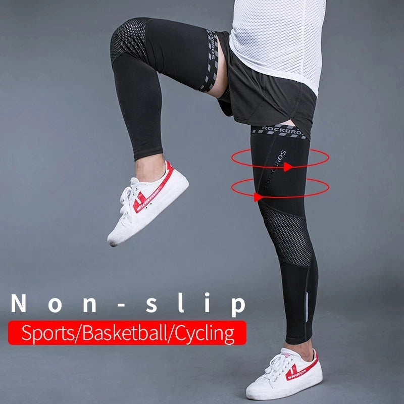 Winter Arm Sleeves Breathable Sports Elbow Pads Fitness Fleece Warm Arm Warmers Cycling Running Basketball Leggings