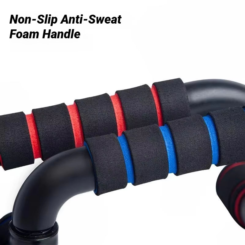 Push-Up Griffe – Rutschfeste Liegestützgriffe in H-Form für Brust-, Arm- & Core-Training 2er set | Home Fitness & Gym