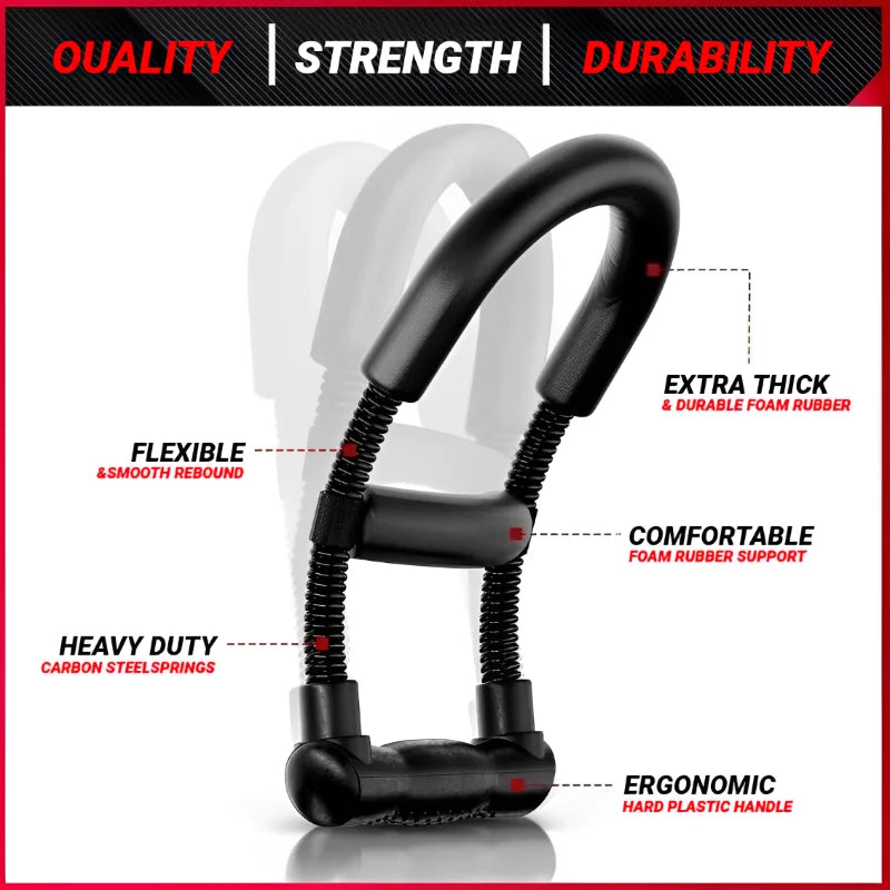 Adjustable Forearm Hand Trainer Wrist Exercises Force Power Strengthener Fitness Equipment Wrists and Strength Grips Workout